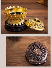 Load image into Gallery viewer, Lotus Aromatherapy Burner
