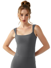 Load image into Gallery viewer, Lux Square Neck Top