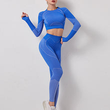 Load image into Gallery viewer, Long Sleeve Yoga Set