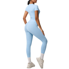 Load image into Gallery viewer, Butter Lux Short-Sleeve Workout Set