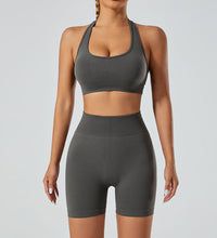 Load image into Gallery viewer, Halo Halter Yoga Set