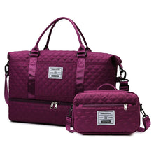 Load image into Gallery viewer, Quilted Gym Bag
