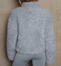 Load image into Gallery viewer, Cropped Teddy Jacket
