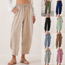 Load image into Gallery viewer, Lotus Linen Pants
