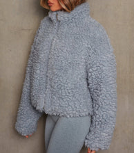 Load image into Gallery viewer, Cropped Teddy Jacket
